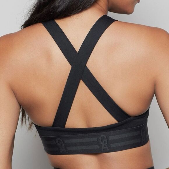 GOOD AMERICAN SPORTS BRA THE CROSSBACK ICON NWT - Picture 11 of 11